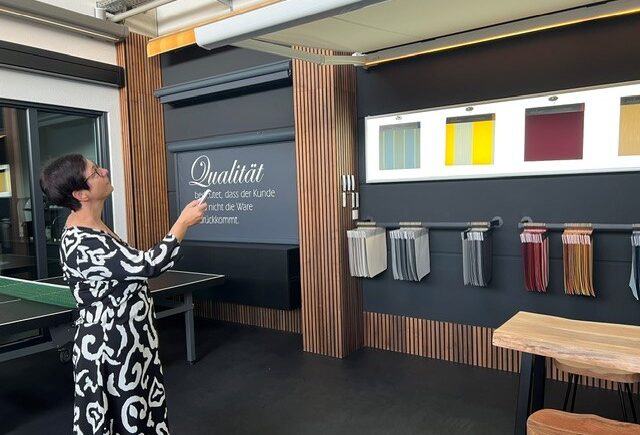 Sehen und fühlen Sie die Qualität unserer Fenster, Haustüren und Terrassendächer vor Ort.