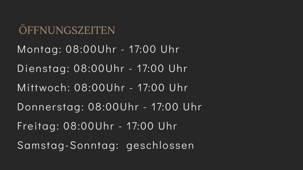 Öffnungszeiten von Fensterkonzepte Schulze – Fachbetrieb für Fenster, Türen und Sonnenschutz